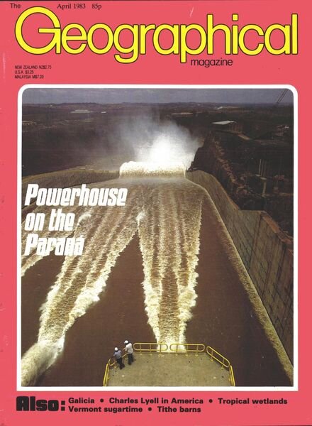 Geographical – April 1983 Cover