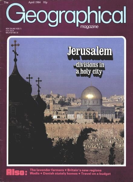 Geographical – April 1984 Cover