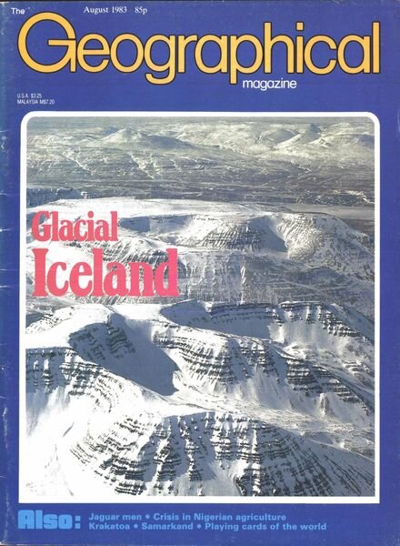 Geographical – August 1983 Cover