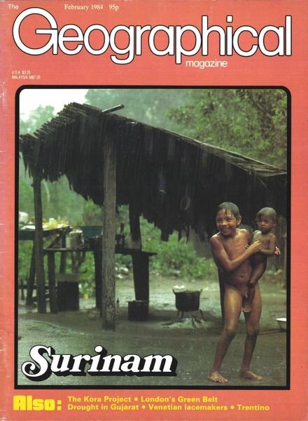 Geographical – February 1984 Cover