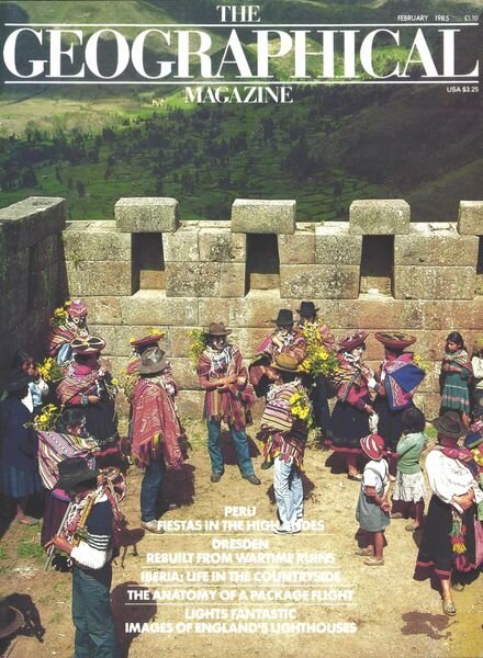 Geographical – February 1985 Cover