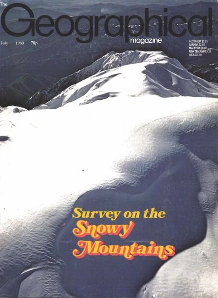 Geographical – July 1980 Cover