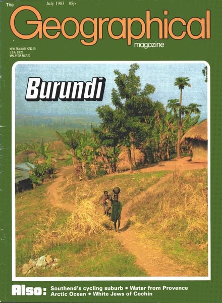 Geographical – July 1983 Cover