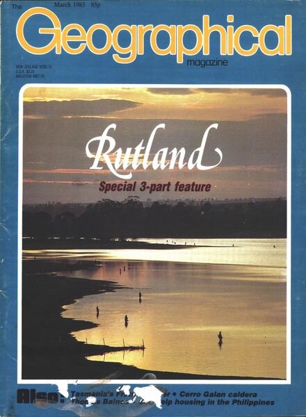 Geographical – March 1983 Cover