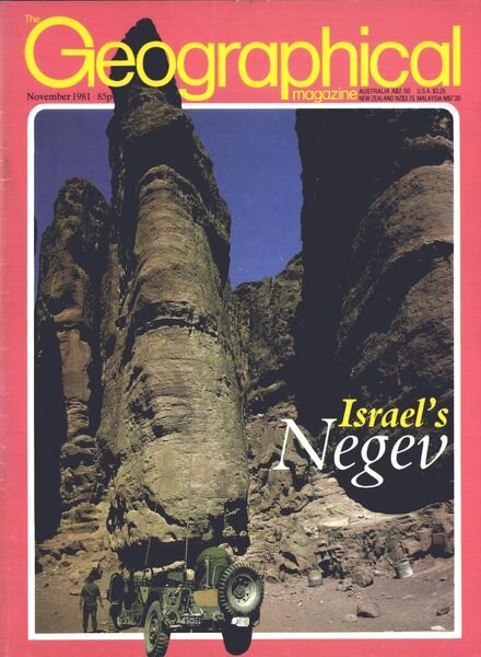 Geographical – November 1981 Cover