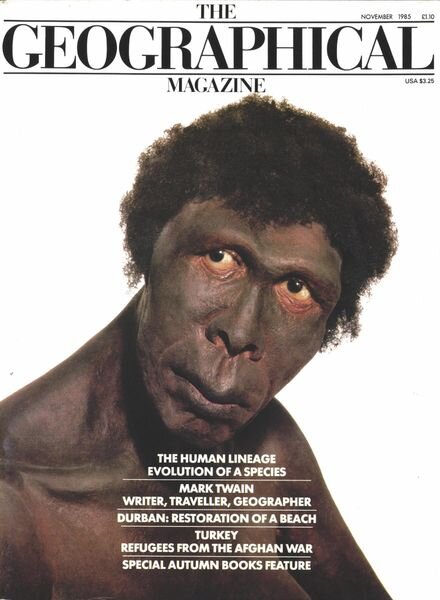 Geographical – November 1985 Cover
