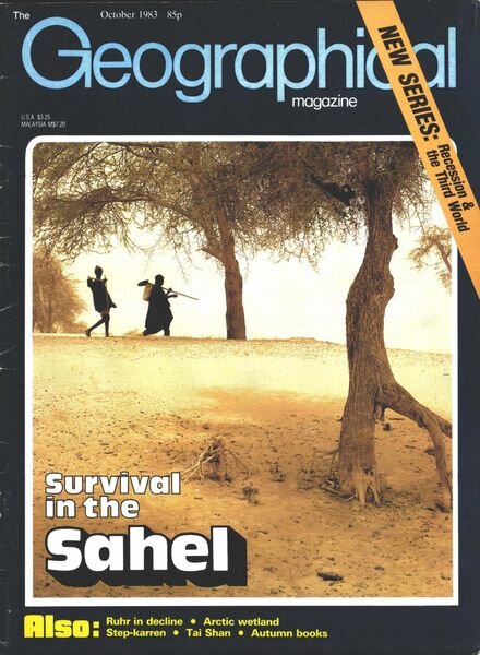 Geographical – October 1983 Cover