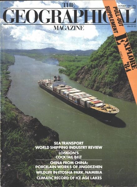 Geographical – October 1984 Cover