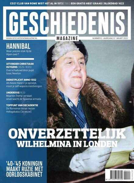 Geschiedenis Magazine – maart 2022 Cover