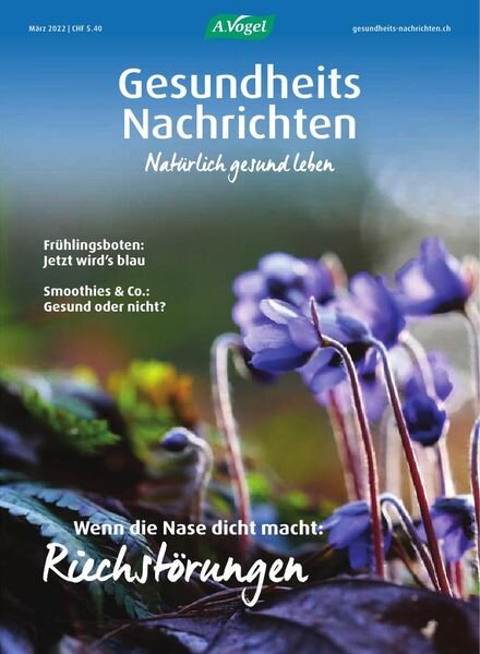 Gesundheits Nachrichten – Marz 2022 Cover