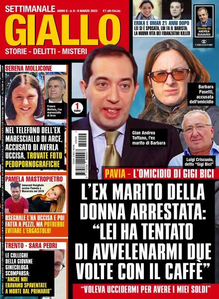 Giallo – 9 Marzo 2022 Cover