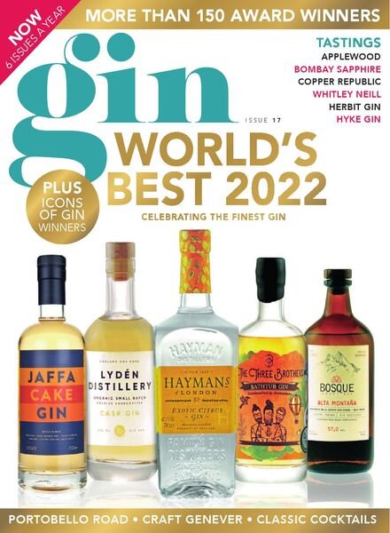 Gin Magazine – Issue 17 – March 2022 Cover