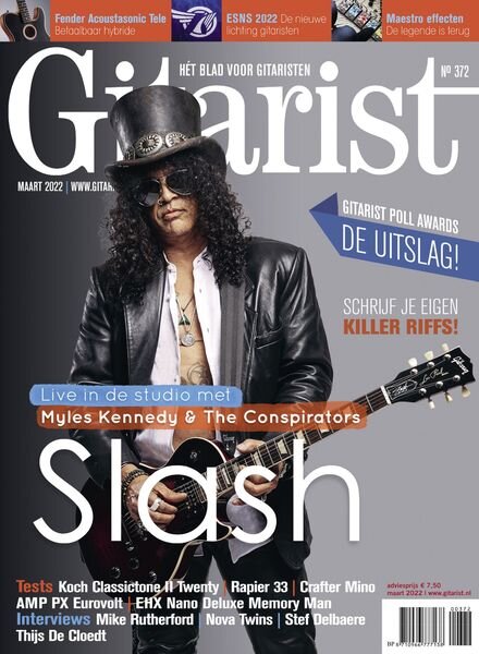 Gitarist Netherlands – maart 2022 Cover