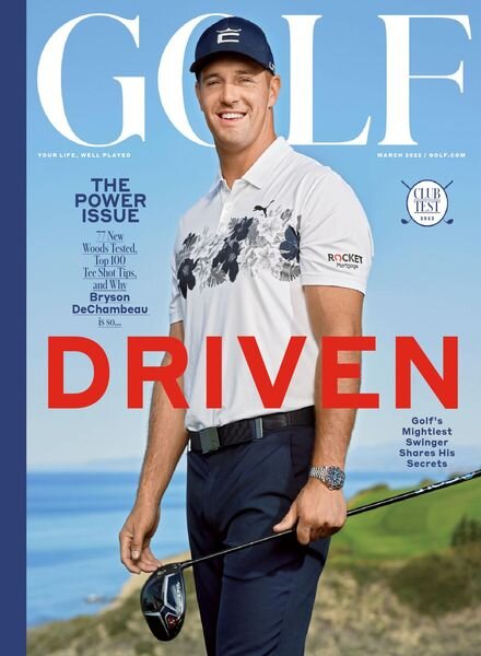 Golf Magazine USA – March 2022 Cover