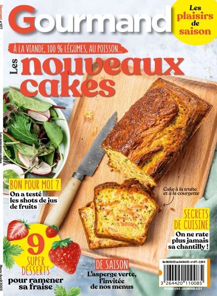 Gourmand – 8 Mars 2022 Cover