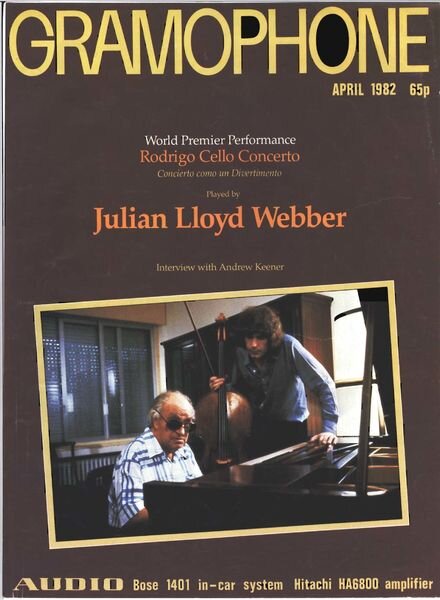 Gramophone – April 1982 Cover