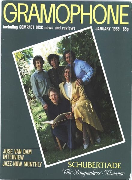 Gramophone – January 1985 Cover