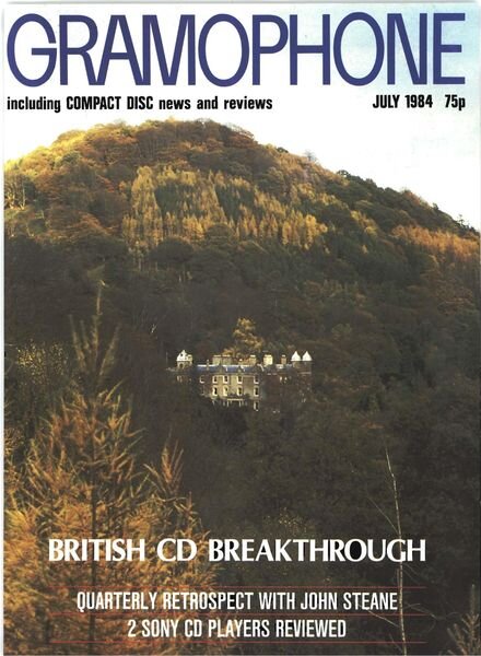 Gramophone – July 1984 Cover