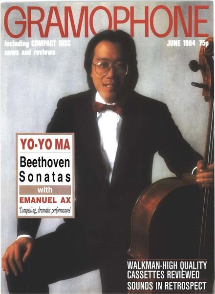 Gramophone – June 1984 Cover