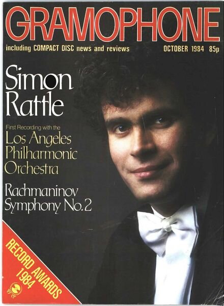 Gramophone – October 1984 Cover