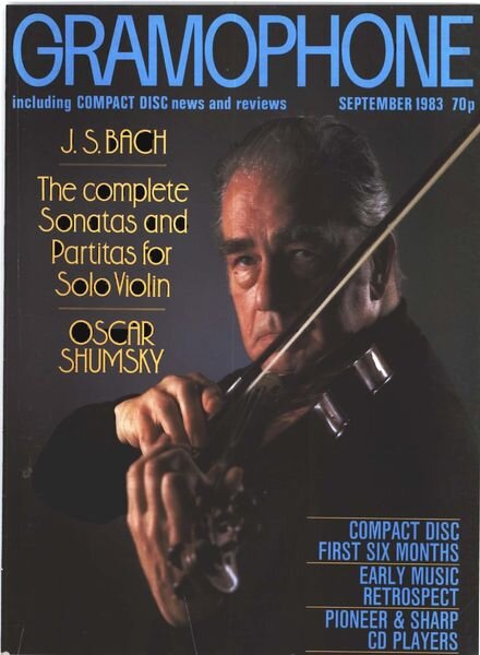Gramophone – September 1983 Cover