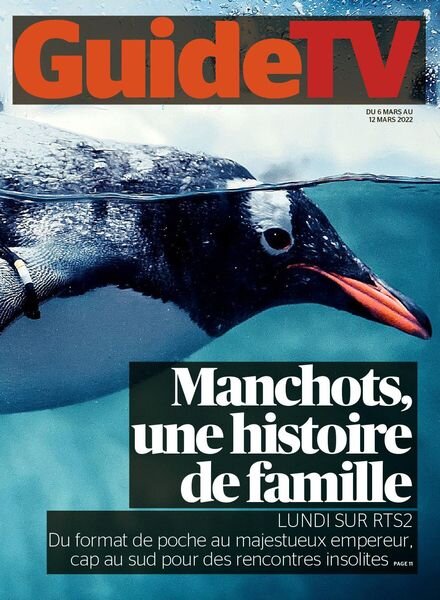 Guide TV – 6 Mars 2022 Cover