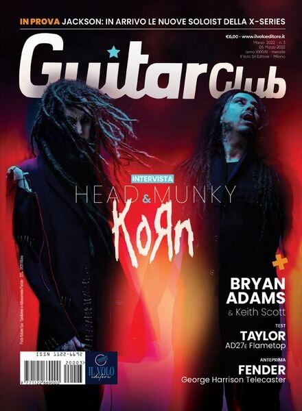 Guitar Club Magazine – marzo 2022 Cover