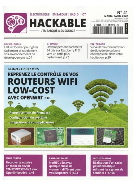 Hackable Magazine – Mars-Avril 2022 Cover