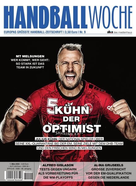 Handballwoche – 01 Marz 2022 Cover