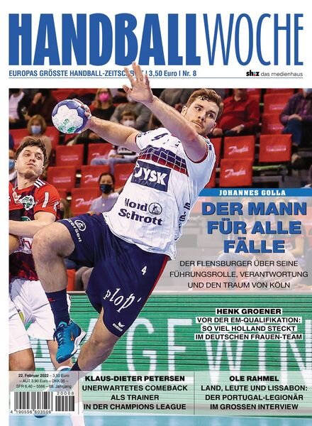 Handballwoche – 22 Februar 2022 Cover