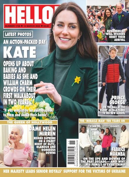 Hello! Magazine UK – 14 March 2022 Cover