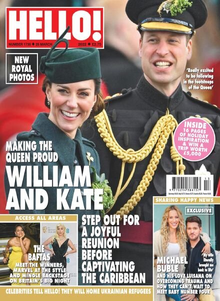 Hello! Magazine UK – 28 March 2022 Cover
