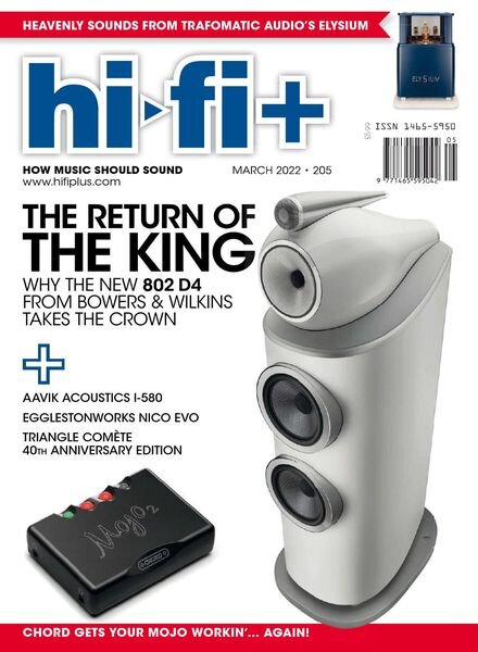 Hi-Fi+ – Issue 205 – March 2022 Cover