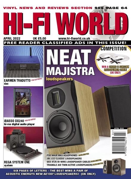 Hi-Fi World – April 2022 Cover