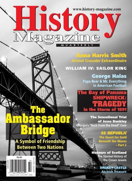 History Magazine – Winter 2021-2022 Cover