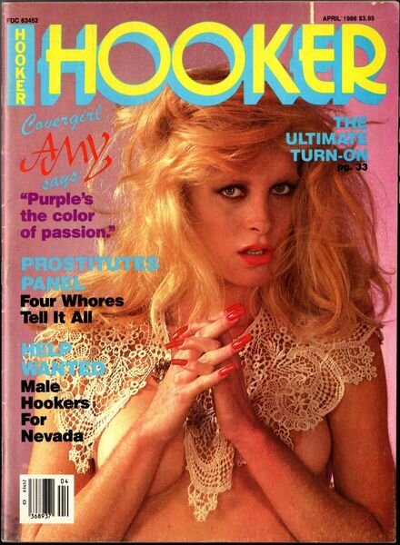 Hooker – April 1986 Cover
