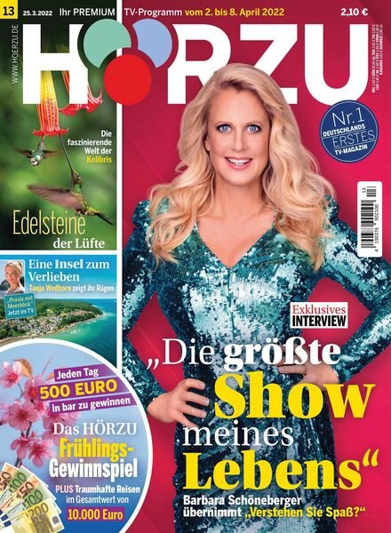 HORZU – 25 Marz 2022 Cover