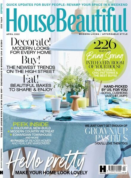 House Beautiful UK – April 2022 Cover