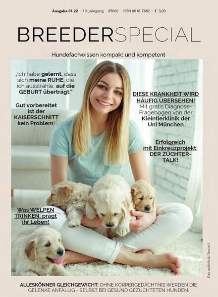 HundeWelt Breeder Special – Nr 1 2022 Cover