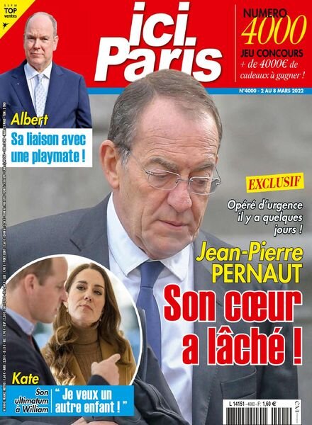 Ici Paris – 02 mars 2022 Cover