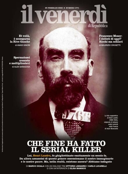 Il Venerdi di Repubblica – 25 Febbraio 2022 Cover