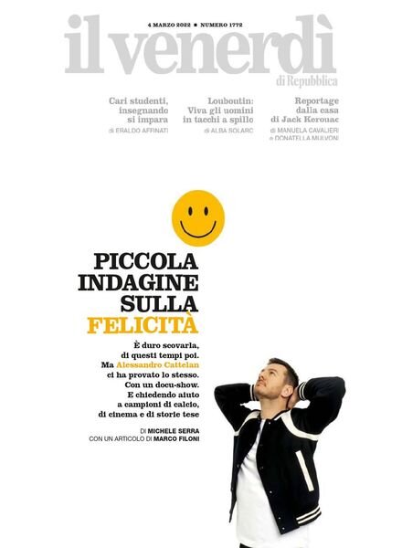 Il Venerdi di Repubblica – 4 Marzo 2022 Cover