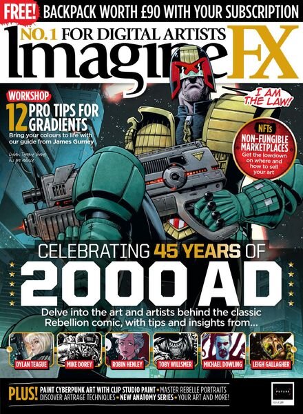 ImagineFX – April 2022 Cover