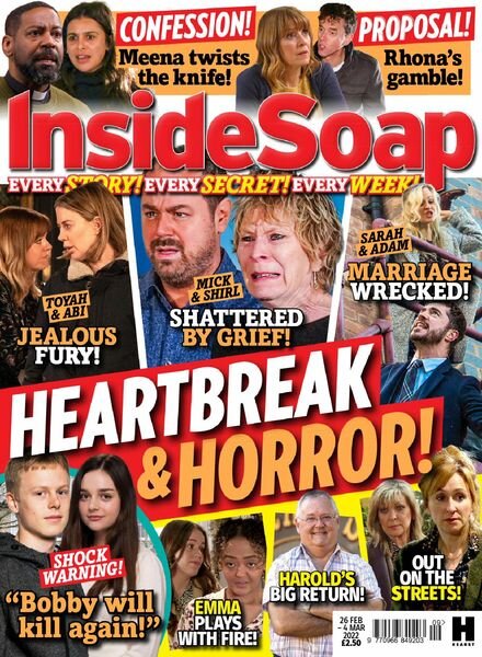 Inside Soap UK – 26 February 2022 Cover