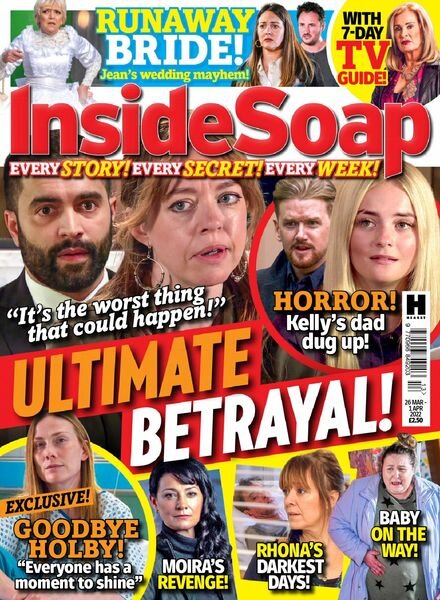 Inside Soap UK – 26 March 2022 Cover