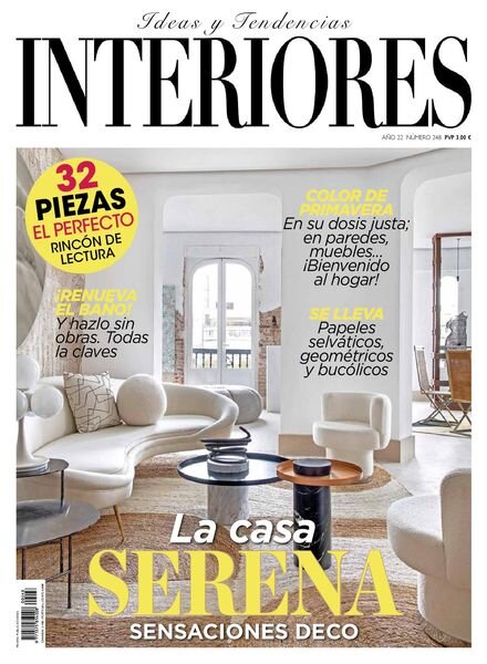 Interiores – abril 2022 Cover