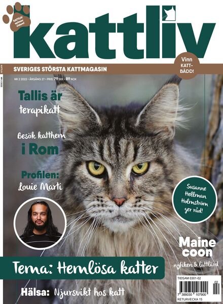 Kattliv – mars 2022 Cover