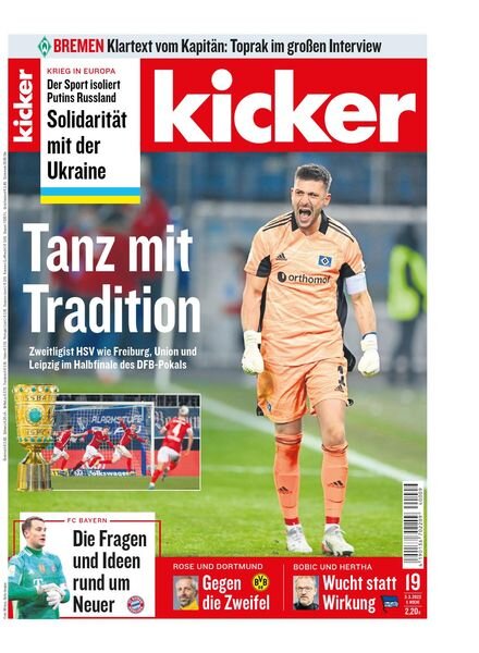 Kicker – 03 Marz 2022 Cover