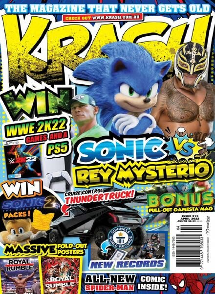 Krash – April 2022 Cover