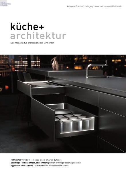 Kuche+Architektur – Februar 2022 Cover